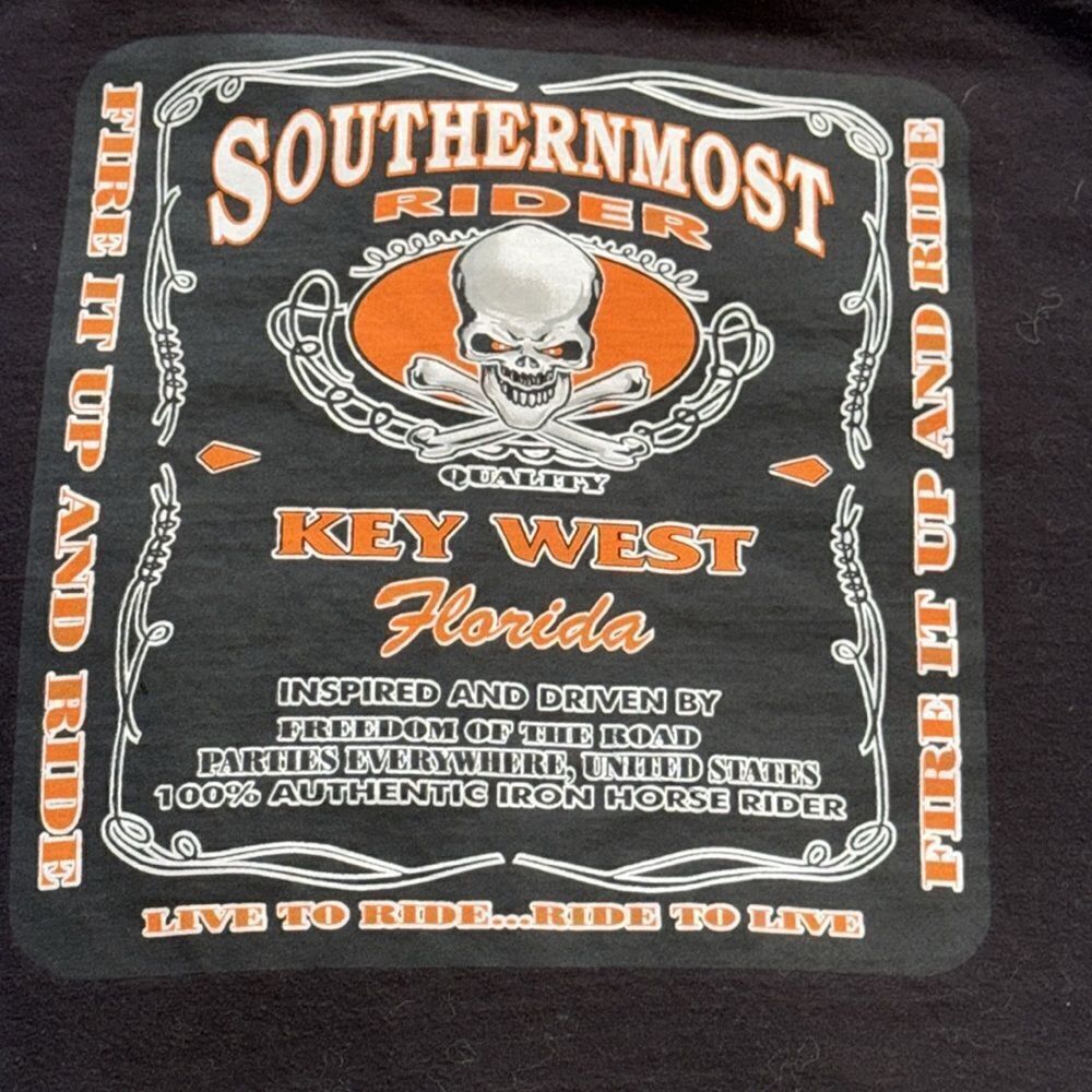American Heritage FRESNO SOUTHERNMOST RIDER Henry T shirt - Picture 2 of 8
